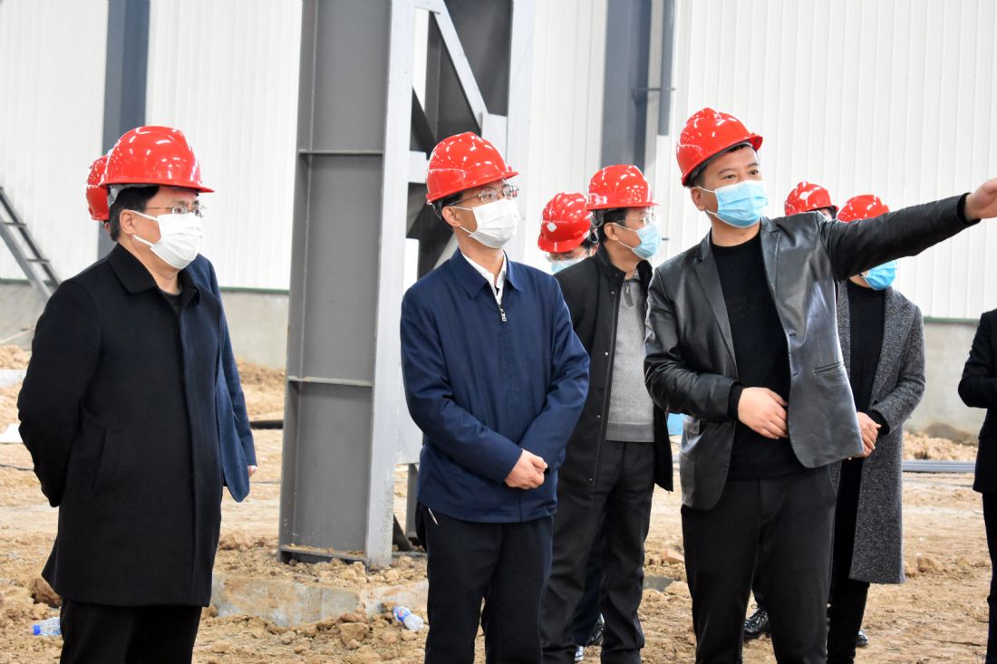 淮北市副市長蒞臨力幕科技 調(diào)研復工、復產(chǎn)情況